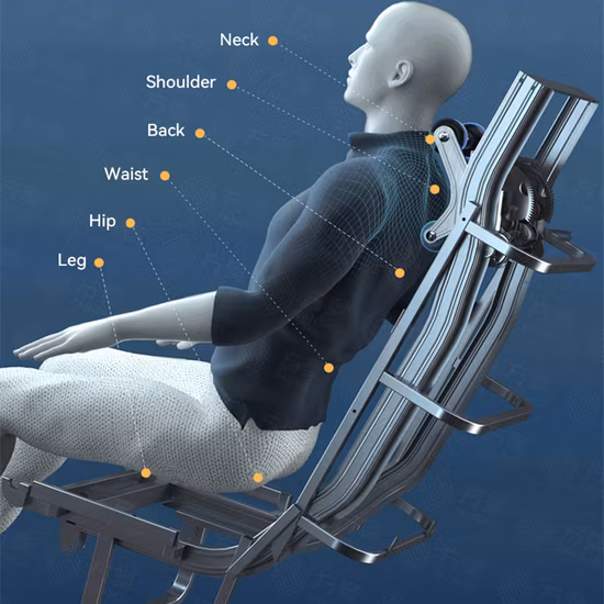 2023 Prix bon marché 4D Chaise de massage de luxe Fabricant d'usines Chaise de massage 4D Corps complet